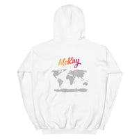 Unisex Hoodie w/ Mckaylive and World Logo - Printed (Various Colors)