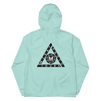 Unisex Lightweight Windbreaker - Printed w Triangle Logo (Various Colors)