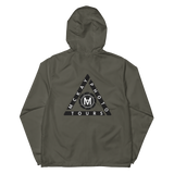 Unisex Lightweight Windbreaker - Printed w Triangle Logo (Various Colors)