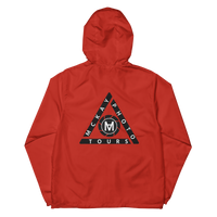 Unisex Lightweight Windbreaker - Printed w Triangle Logo (Various Colors)