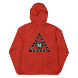 Unisex Lightweight Windbreaker - Printed w Triangle Logo (Various Colors)