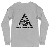 Unisex Long Sleeve Tee w/ Triangle Logo (Various Colors)