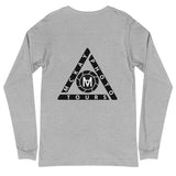 Unisex Long Sleeve Tee w/ Triangle Logo (Various Colors)