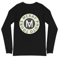 Unisex Long Sleeve Tee w/ Circle Logo (Various Colors)