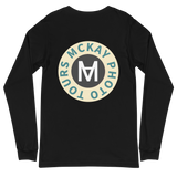 Unisex Long Sleeve Tee w/ Circle Logo (Various Colors)