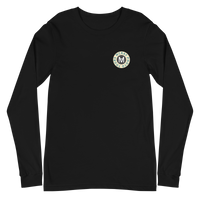 Unisex Long Sleeve Tee w/ Circle Logo (Various Colors)