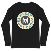 Unisex Long Sleeve Tee w/ Circle Logo (Various Colors)