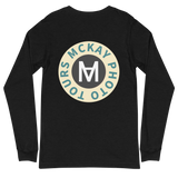 Unisex Long Sleeve Tee w/ Circle Logo (Various Colors)