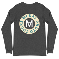 Unisex Long Sleeve Tee w/ Circle Logo (Various Colors)