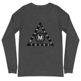 Unisex Long Sleeve Tee w/ Triangle Logo (Various Colors)