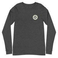 Unisex Long Sleeve Tee w/ Circle Logo (Various Colors)