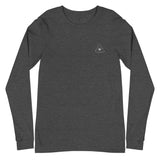 Unisex Long Sleeve Tee w/ Triangle Logo (Various Colors)