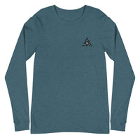 Unisex Long Sleeve Tee w/ Triangle Logo (Various Colors)