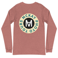 Unisex Long Sleeve Tee w/ Circle Logo (Various Colors)