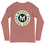 Unisex Long Sleeve Tee w/ Circle Logo (Various Colors)