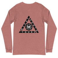 Unisex Long Sleeve Tee w/ Triangle Logo (Various Colors)