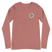 Unisex Long Sleeve Tee w/ Circle Logo (Various Colors)