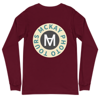 Unisex Long Sleeve Tee w/ Circle Logo (Various Colors)