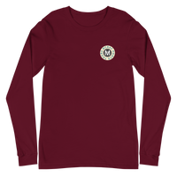 Unisex Long Sleeve Tee w/ Circle Logo (Various Colors)