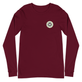 Unisex Long Sleeve Tee w/ Circle Logo (Various Colors)