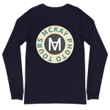 Unisex Long Sleeve Tee w/ Circle Logo (Various Colors)