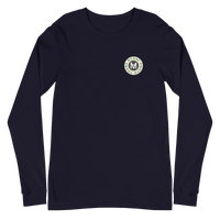 Unisex Long Sleeve Tee w/ Circle Logo (Various Colors)