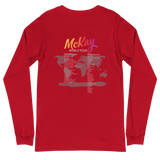 Unisex Long Sleeve Tee w/ McKaylive and World Tour Logo (Various Colors)