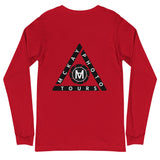 Unisex Long Sleeve Tee w/ Triangle Logo (Various Colors)