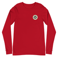 Unisex Long Sleeve Tee w/ Circle Logo (Various Colors)