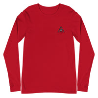 Unisex Long Sleeve Tee w/ Triangle Logo (Various Colors)