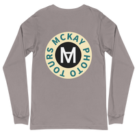 Unisex Long Sleeve Tee w/ Circle Logo (Various Colors)