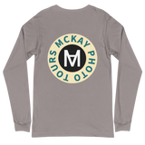 Unisex Long Sleeve Tee w/ Circle Logo (Various Colors)