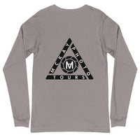 Unisex Long Sleeve Tee w/ Triangle Logo (Various Colors)