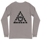 Unisex Long Sleeve Tee w/ Triangle Logo (Various Colors)