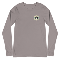 Unisex Long Sleeve Tee w/ Circle Logo (Various Colors)