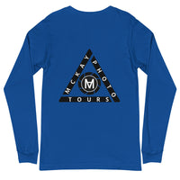 Unisex Long Sleeve Tee w/ Triangle Logo (Various Colors)