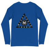 Unisex Long Sleeve Tee w/ Triangle Logo (Various Colors)