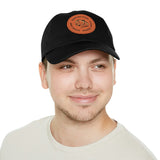 Dancing Duma Dad Hat with Leather Patch (Round)